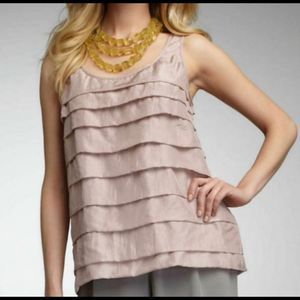 Mauve Pink Eileen Fisher silk top